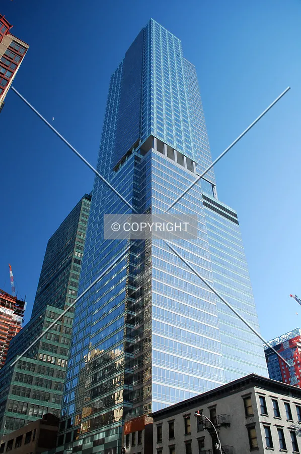 Looking up from 9th Avenue