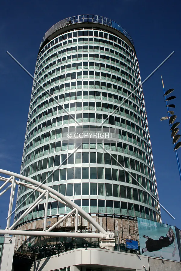 Looking up at the tower