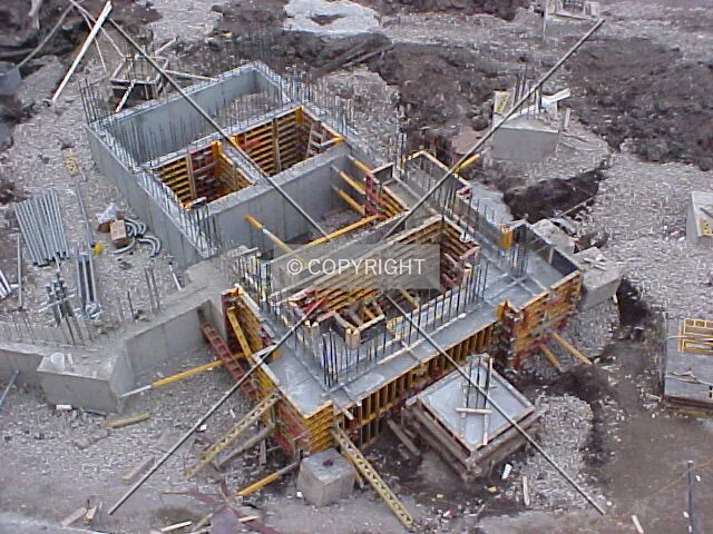 Beginning of the foundation