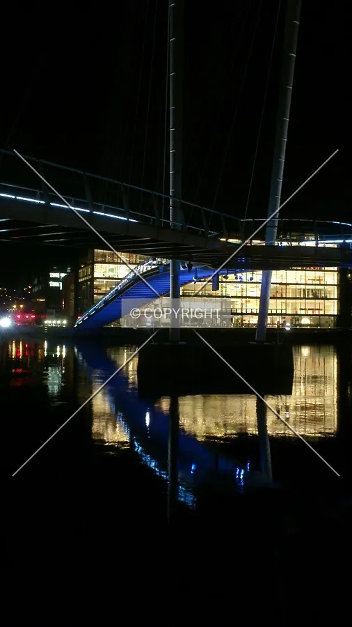 Nightview from the north