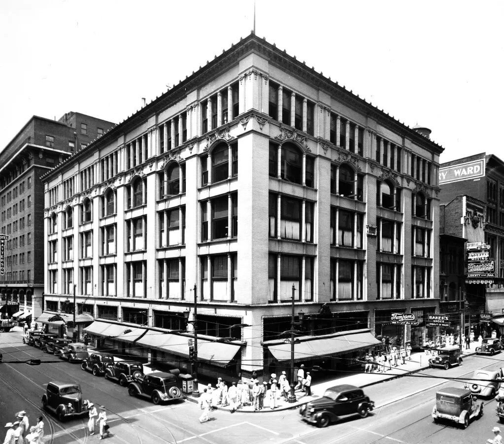View from the southeast