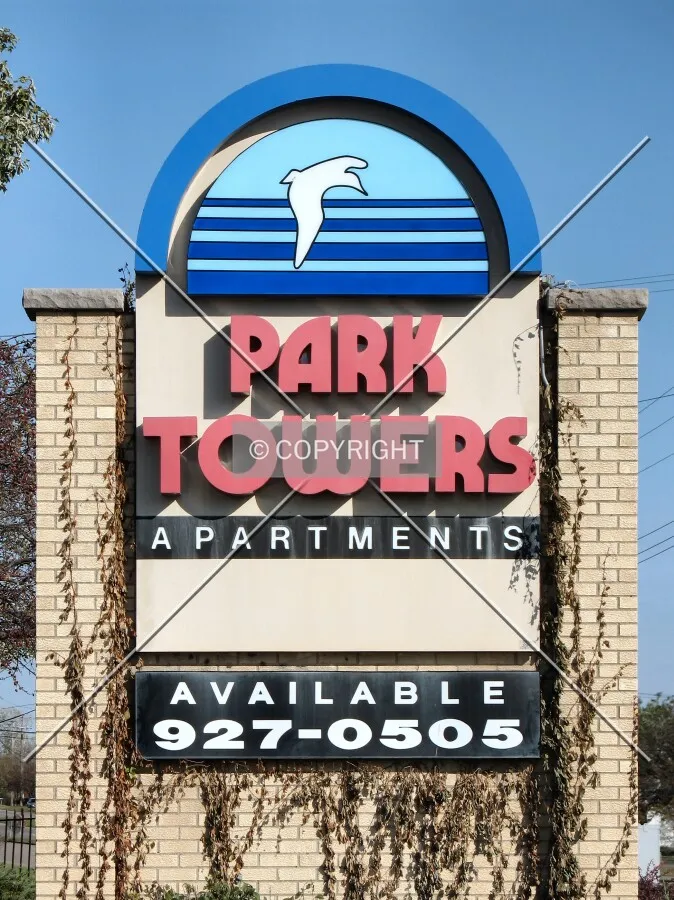 Complex signage along Highway 7