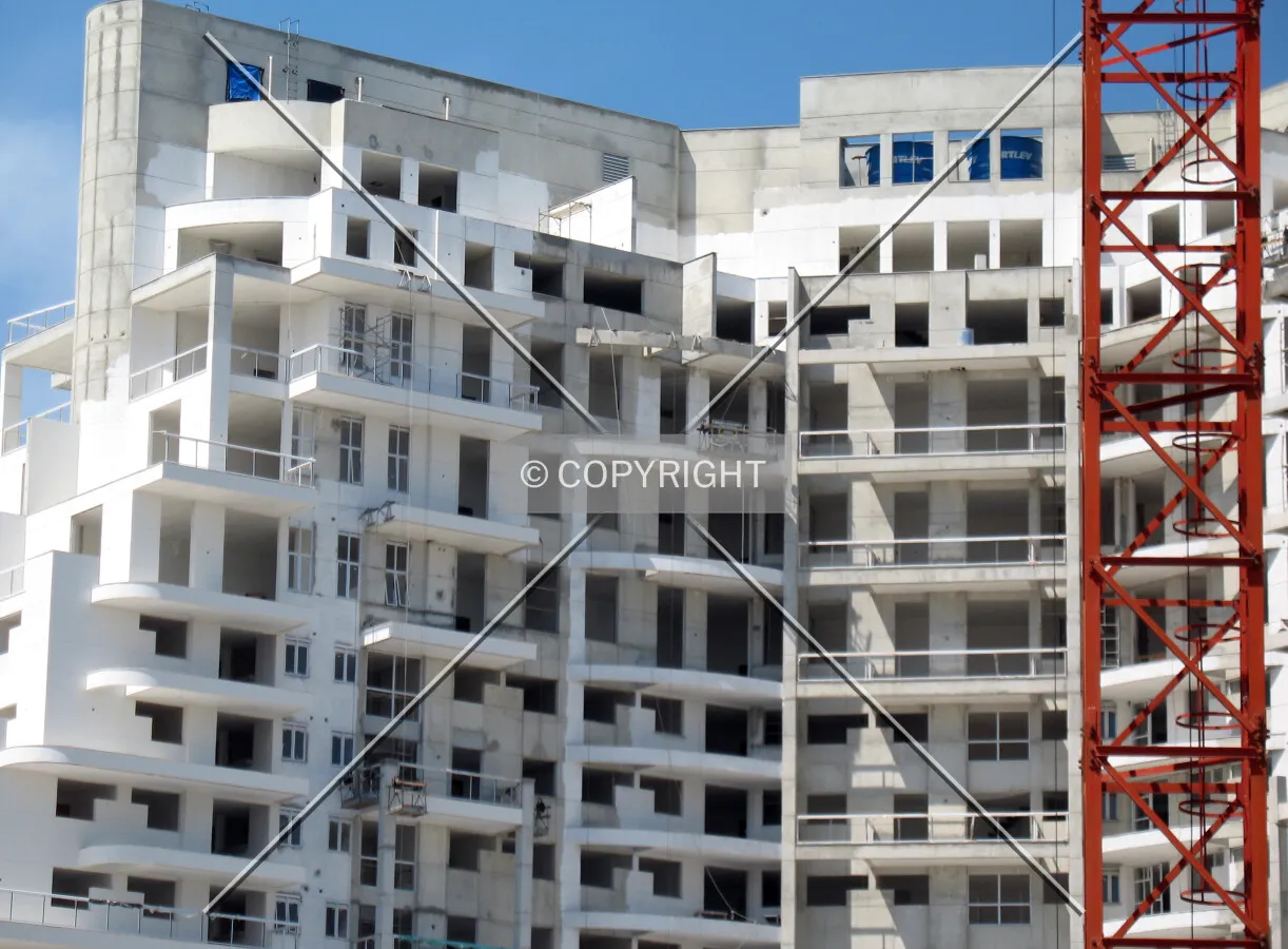 Top floors from the construction site of Atmosfera