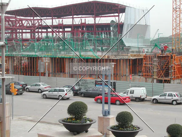 The first floor is nearly completed