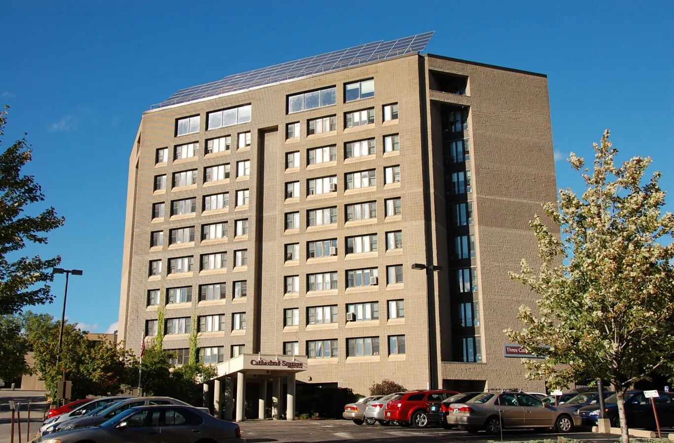 View to the northeast