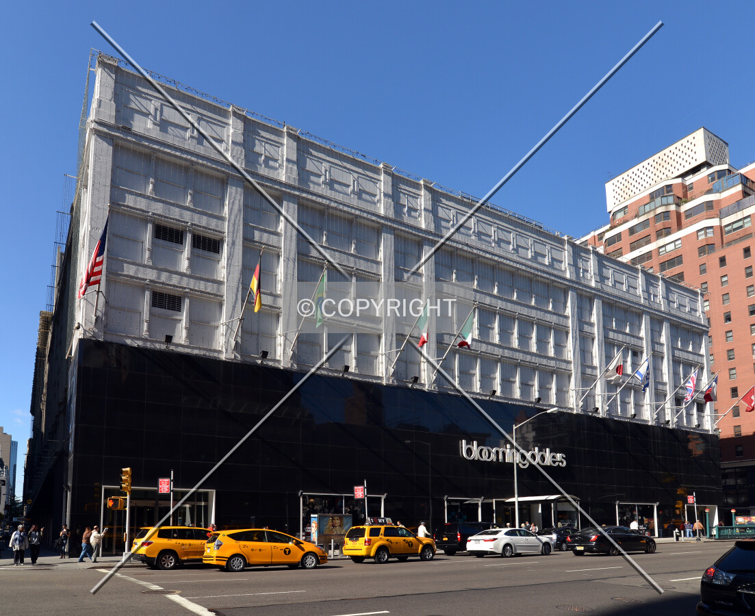 View from the southeast at 59th Street and 3rd Avenue