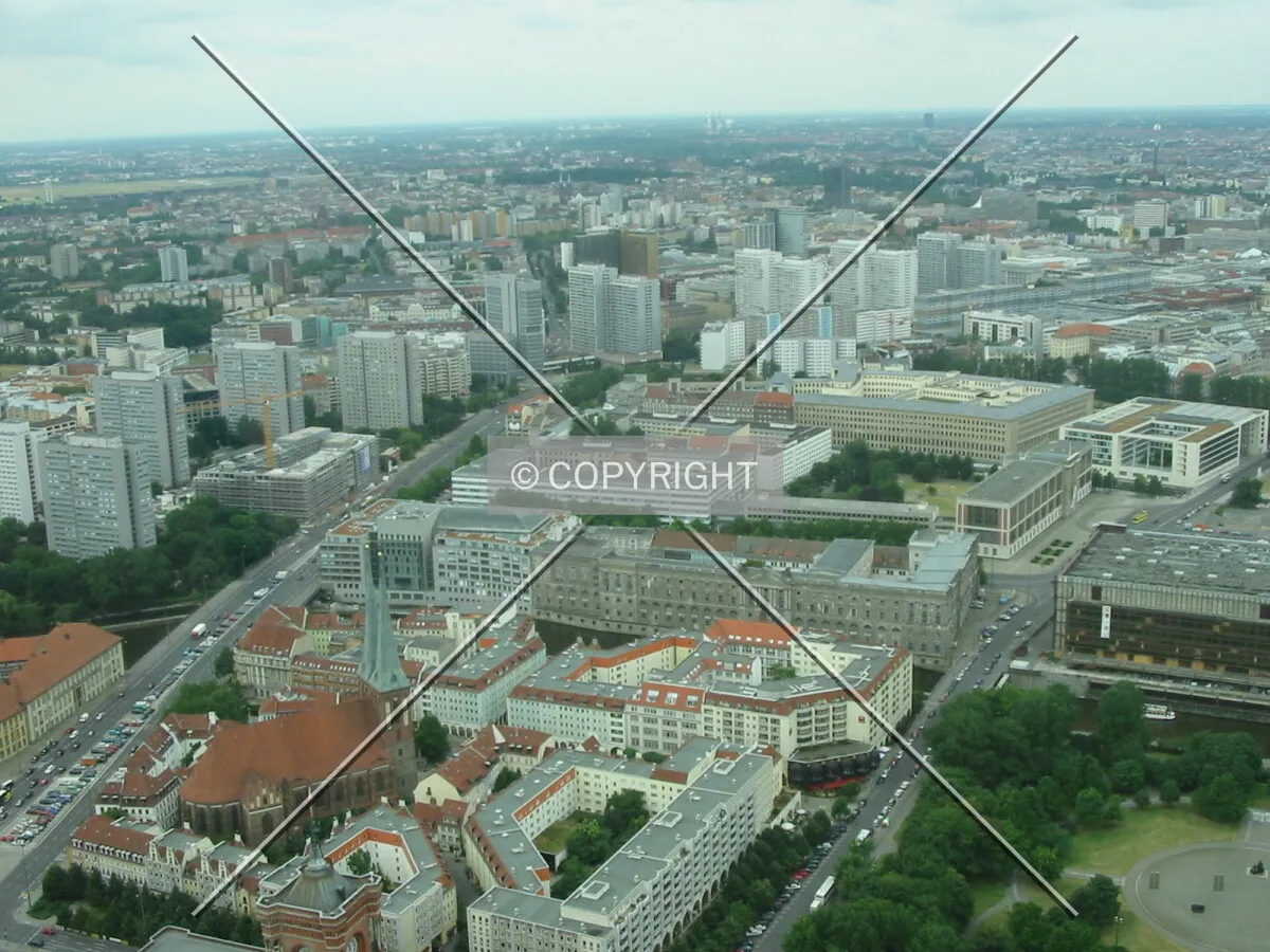High-rises blocks around Leipziger Street