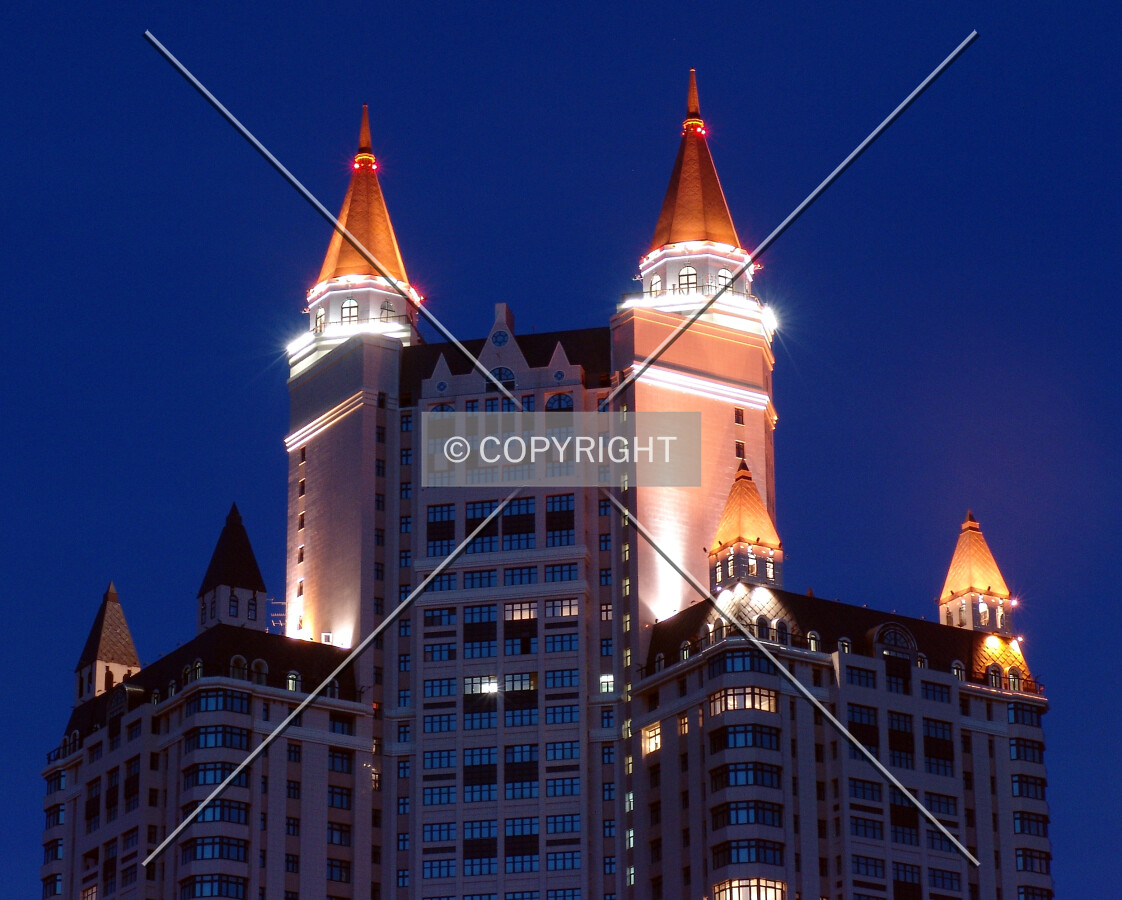 The upper floors