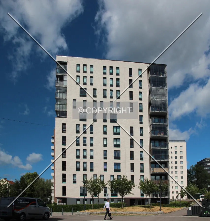 View from the southeast