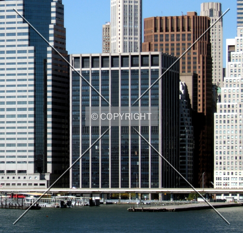 View from the southeast across the East River