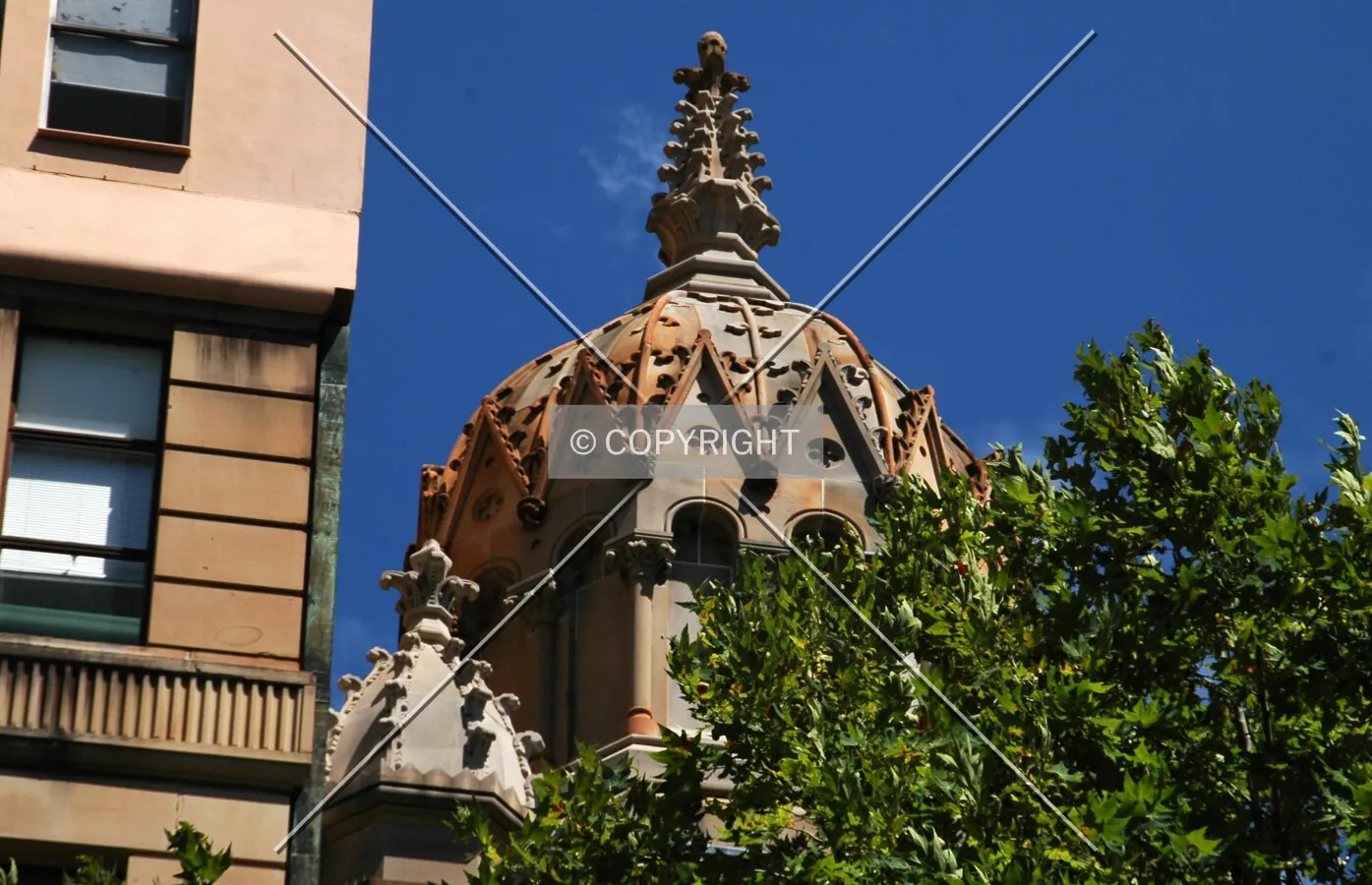 South dome detail