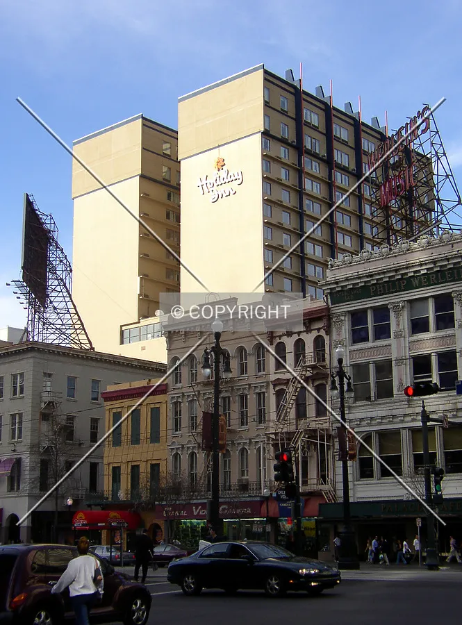 Looking northwest from Canal Street