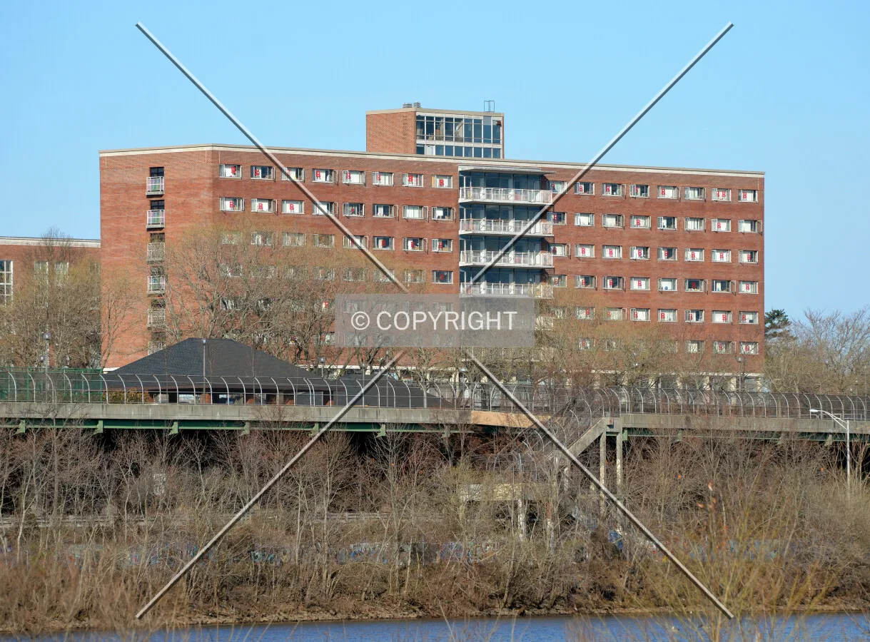View from the east across the Raritan River