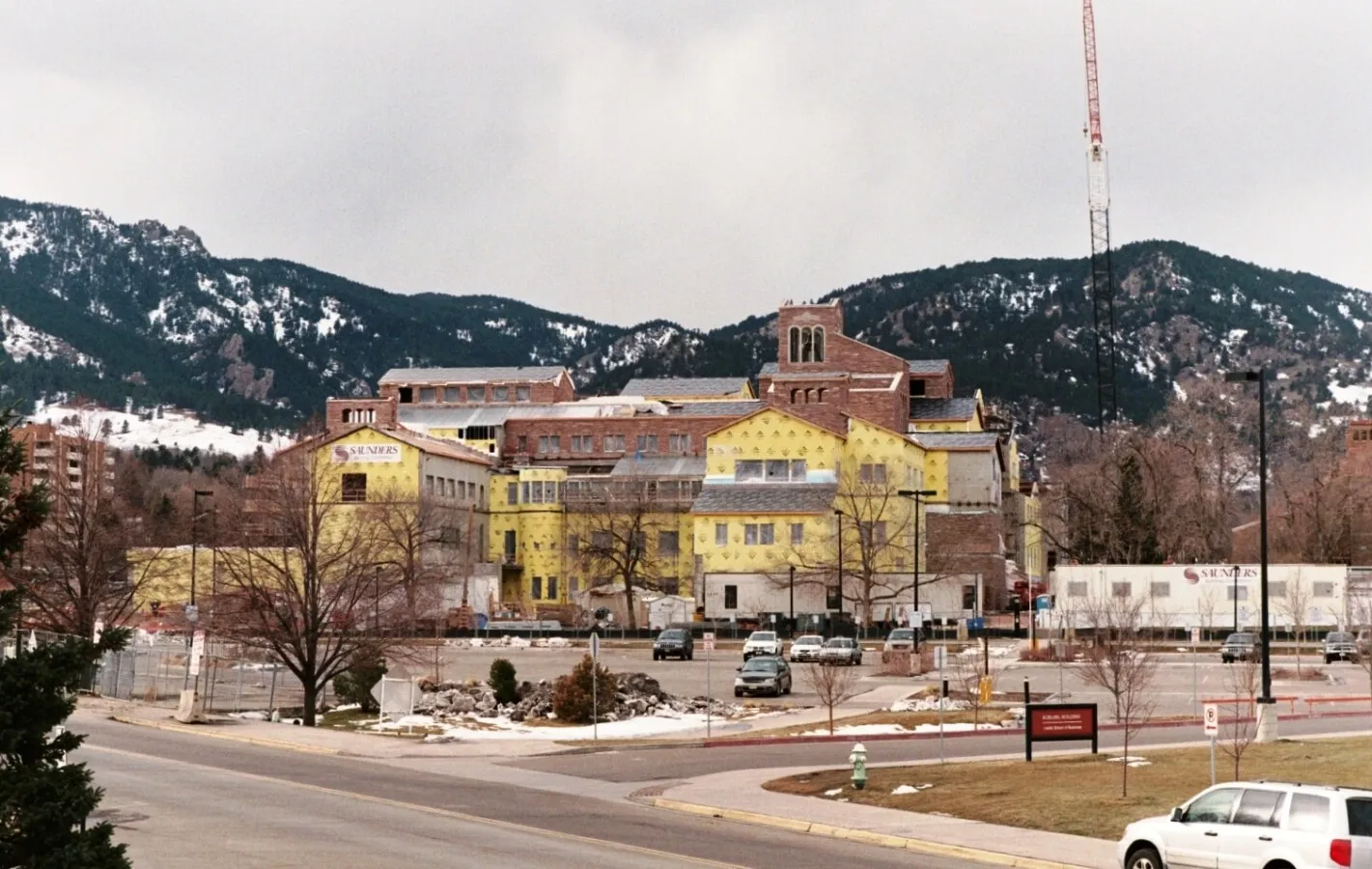 Distant view from the east