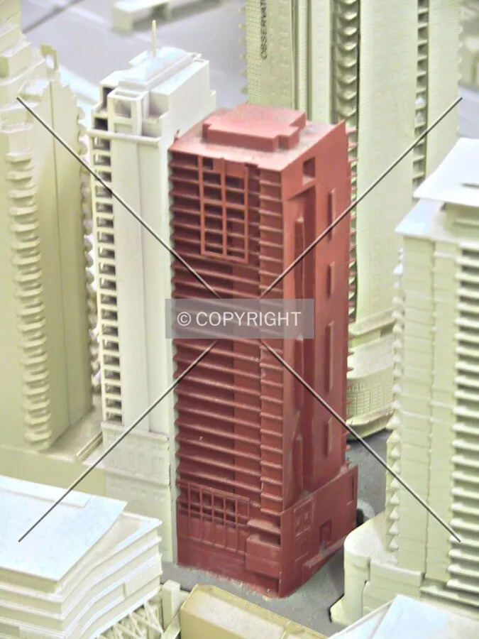 View of the model