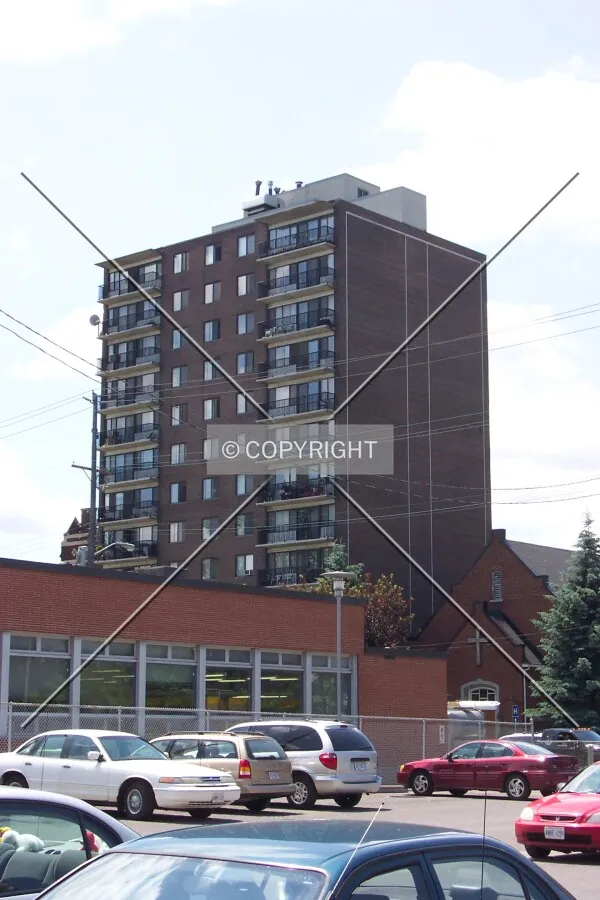 View from Wellington Street, facing southwest