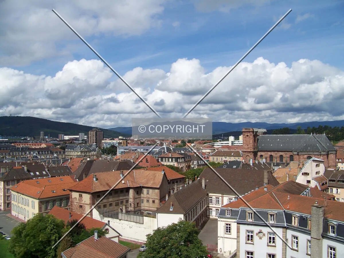 View from the Belfort Lion