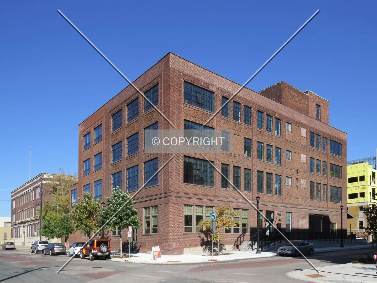 View to the north across 3rd Street & 9th Avenue North after renovation