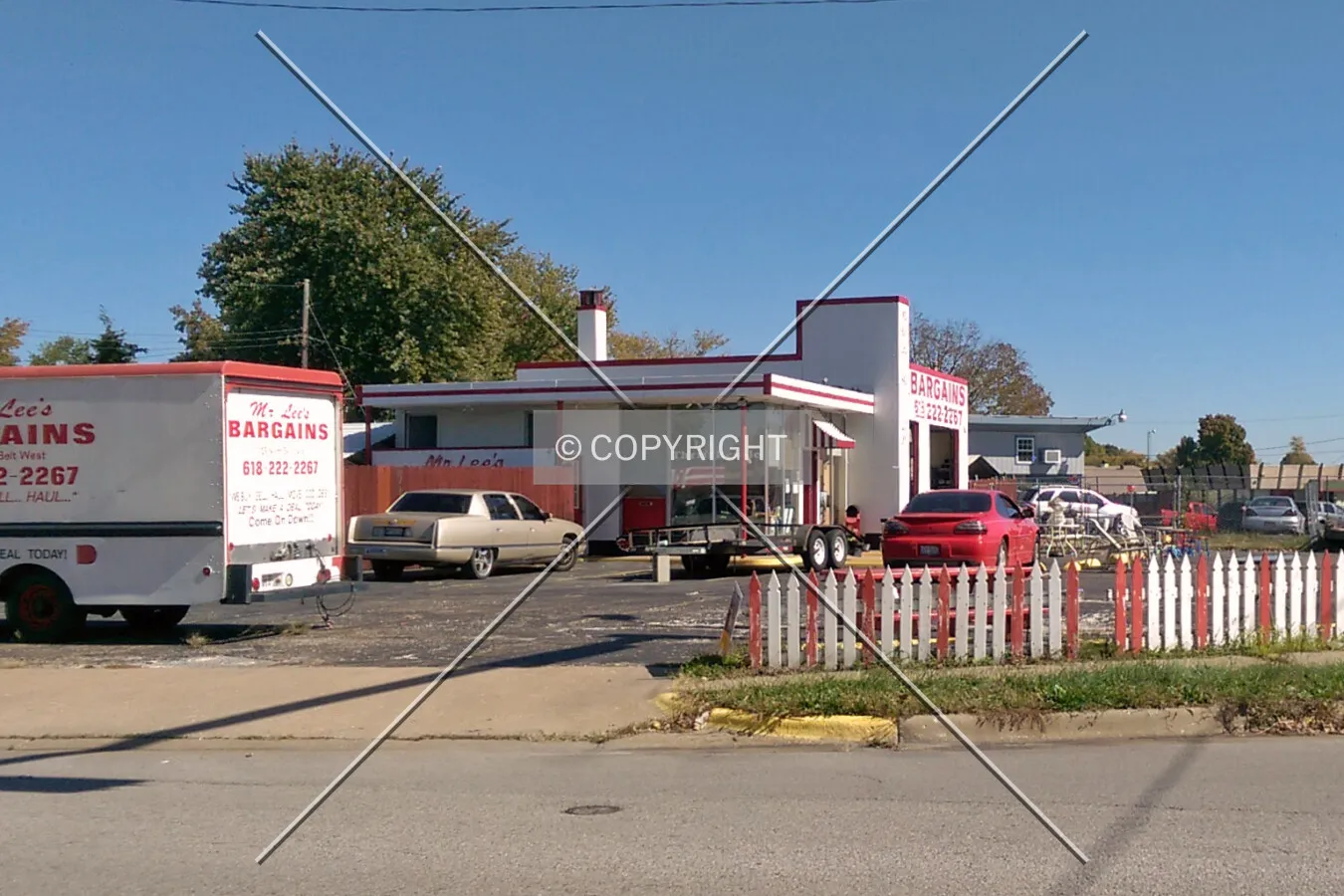 View from the southwest; October 20, 2014