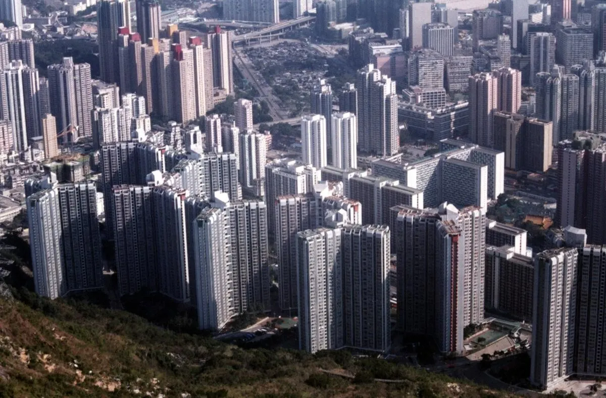 View from Kowloon Hills