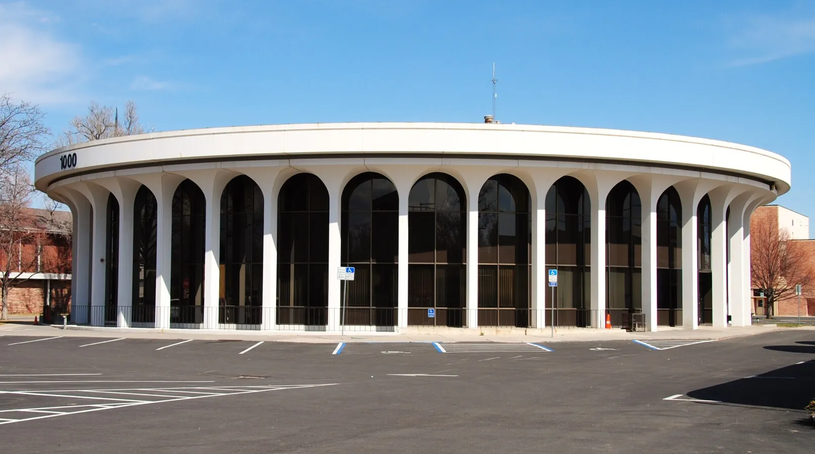 View from the southwest