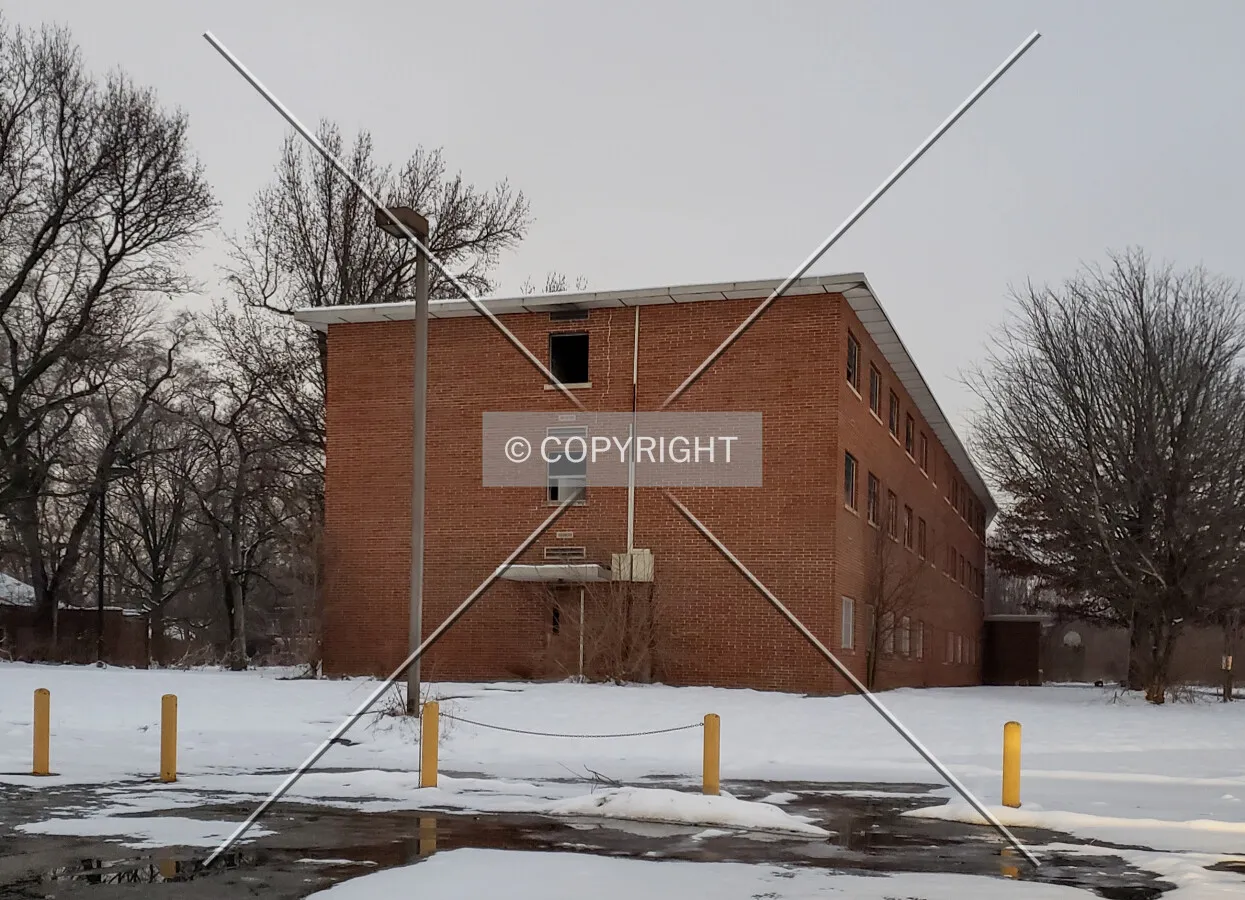 View from the southwest; January 14, 2019