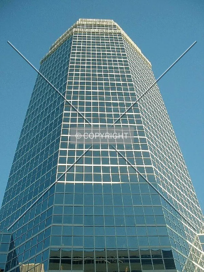 View of west side of building
