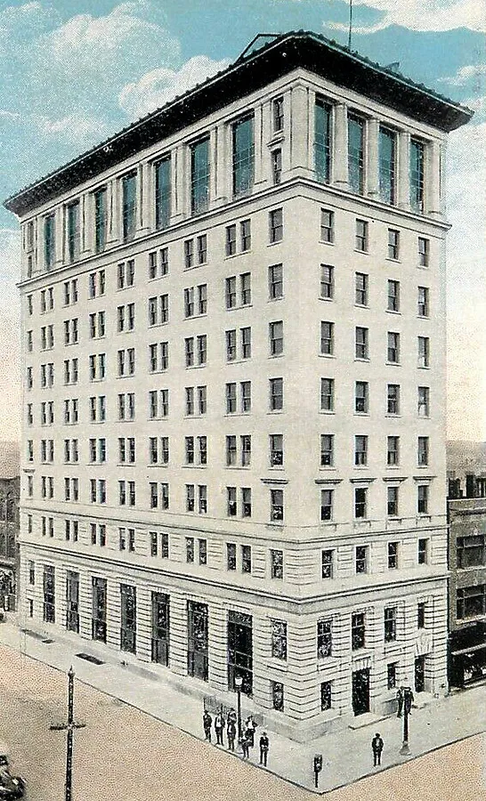 Vintage view from the southeast