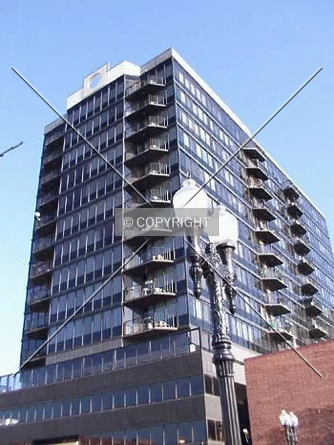 Southwest corner from Wells Street
