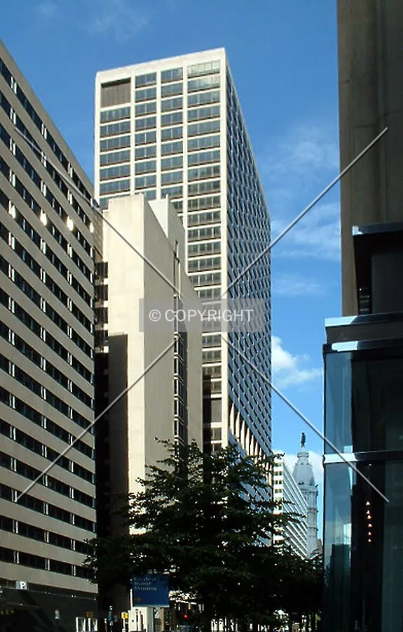 View from the west along Market Street