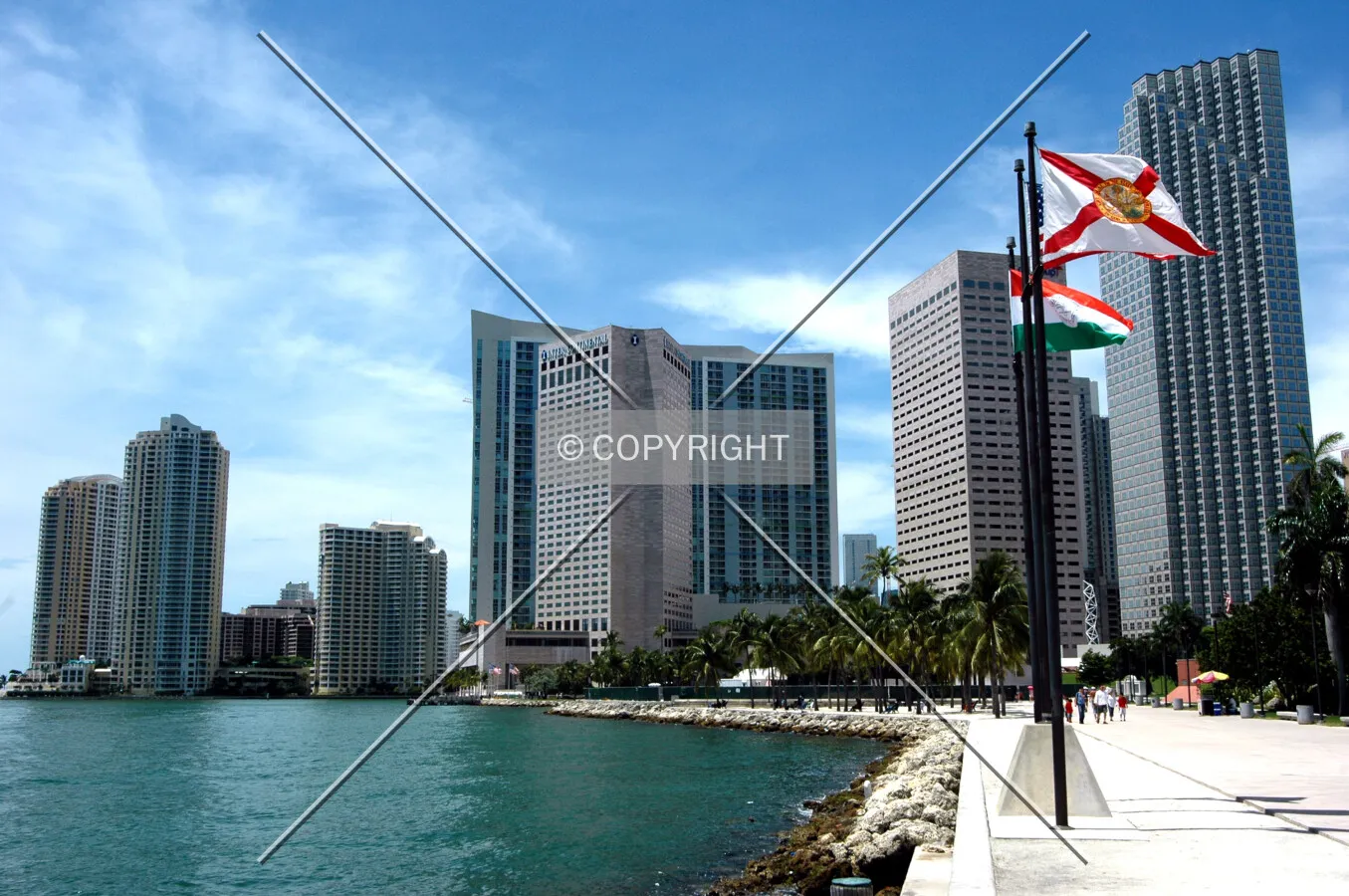 View towards the south from Bayfront Park