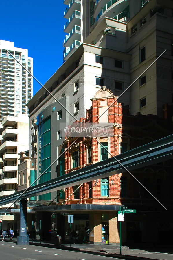 As seen from Pitt Street