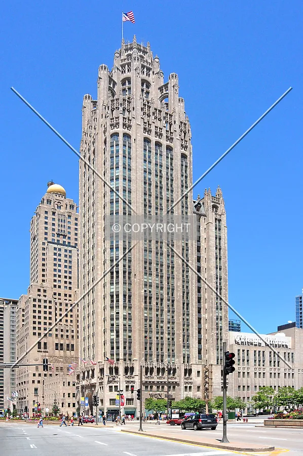 Tribune Tower, Chicago, Illinois, U.S.A.