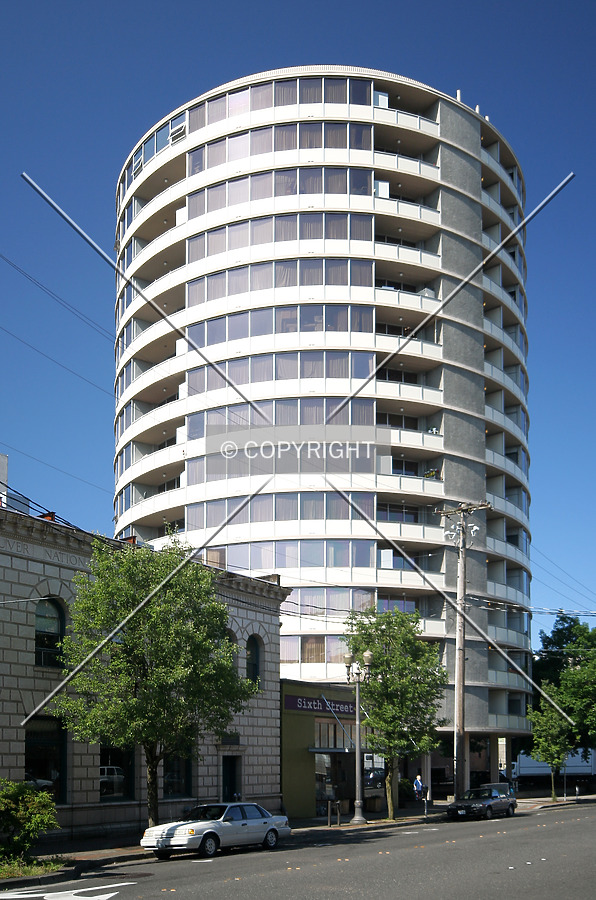 View from the northeast