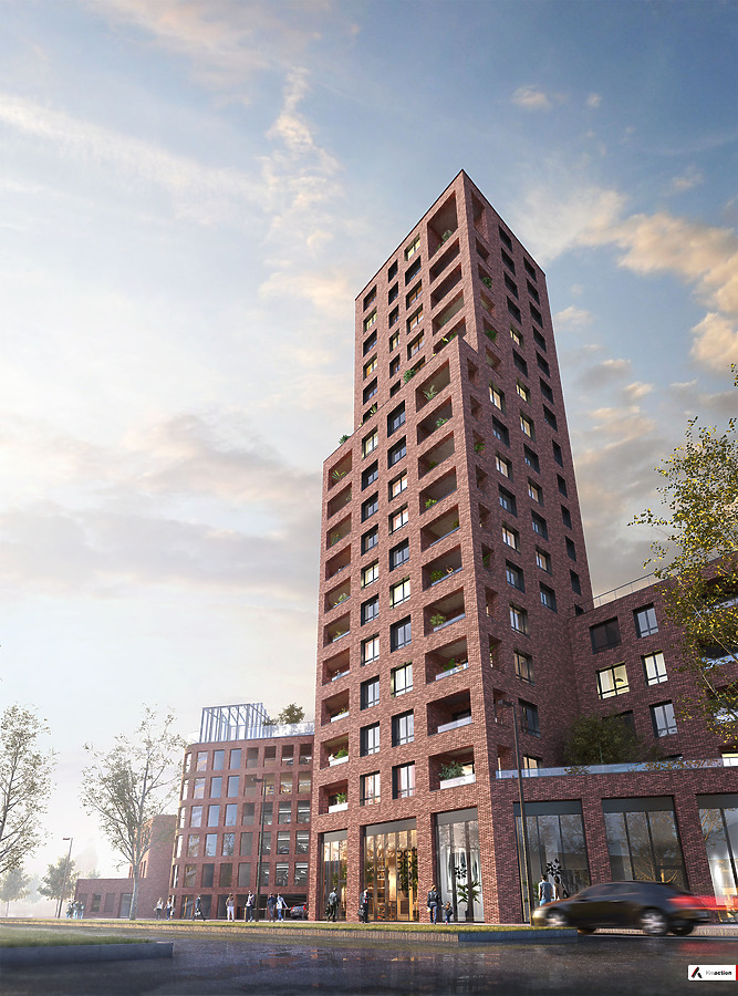 Second rendering of the project.