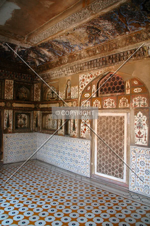 One of the outer rooms