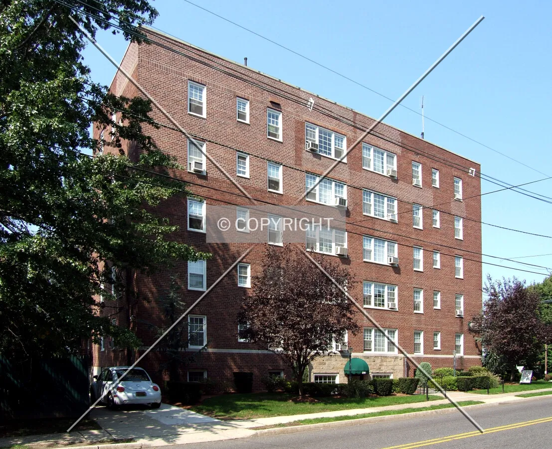 View from the southeast across Main Street