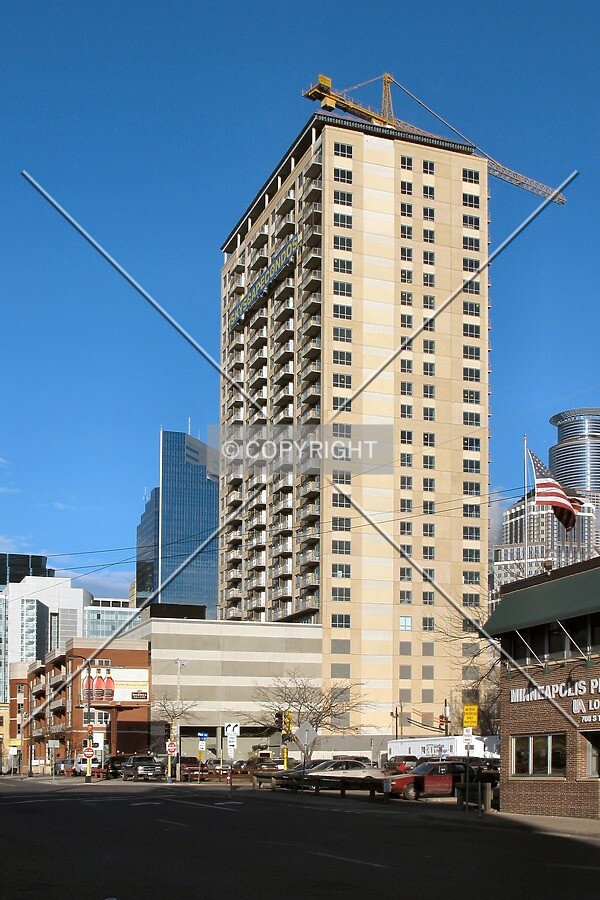 View to the northwest along 10th Street South