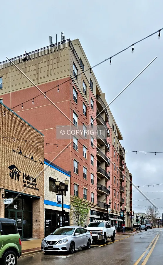 From the southeast; April 10, 2021