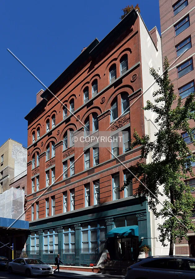 View from the southeast on East 12th Street