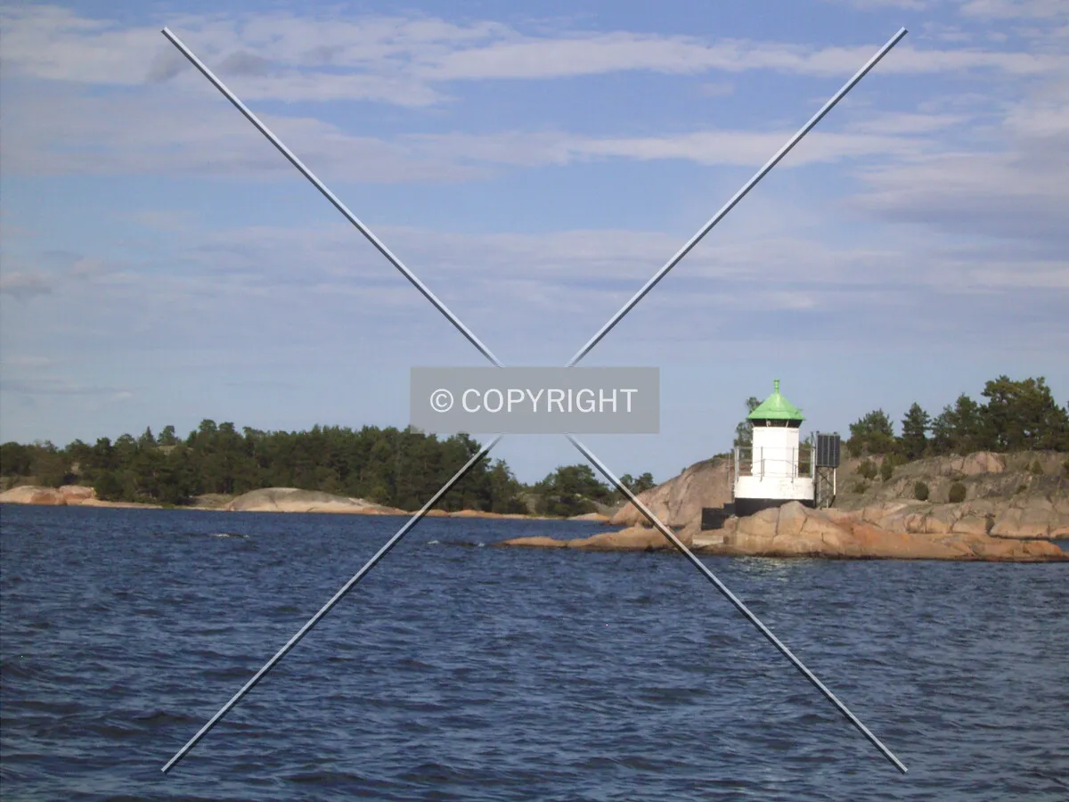 A small lighthouse in Sweden
