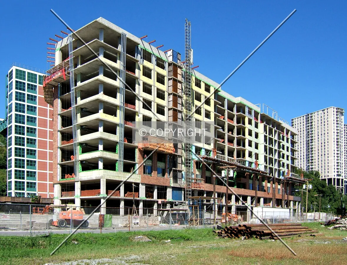 View from the southeast on 8th Street