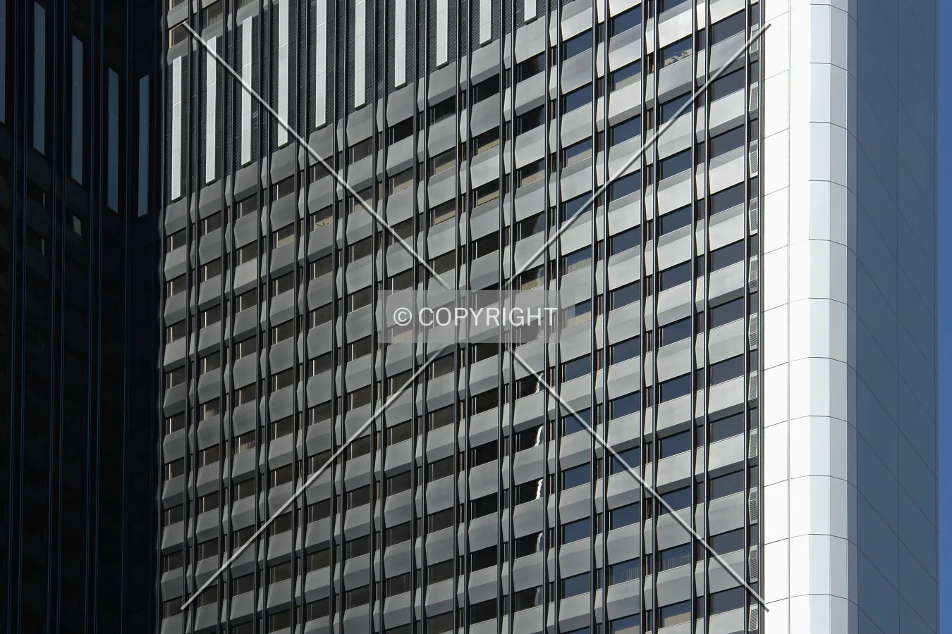 The brown facade