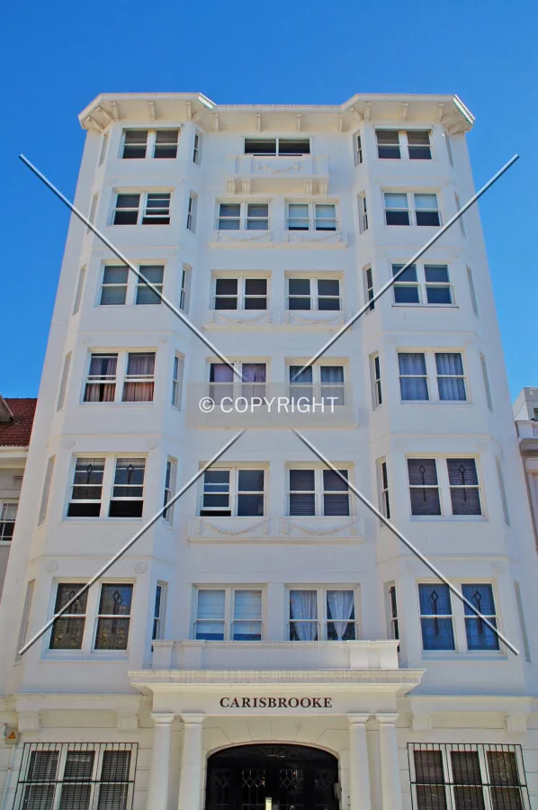 Looking up the east side