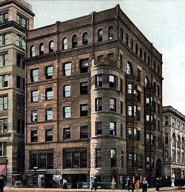 Vintage view from the east before vertical addition