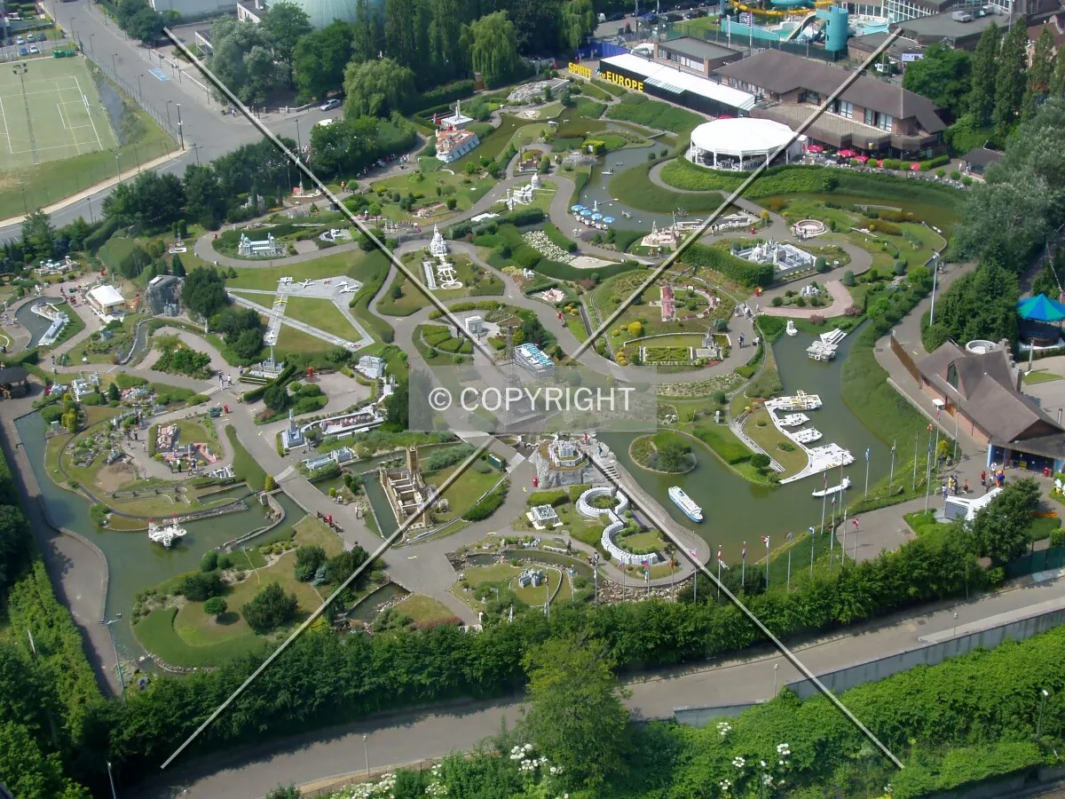 MiniEurope as seen from Atomium observation deck