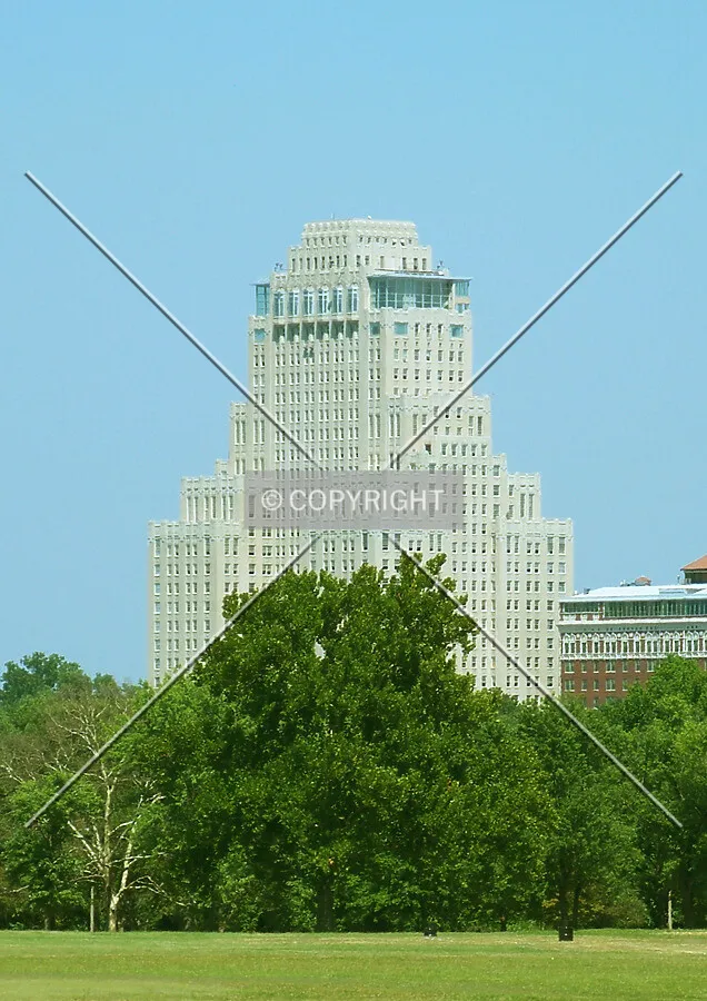Distant view from the southwest; August 10, 2007