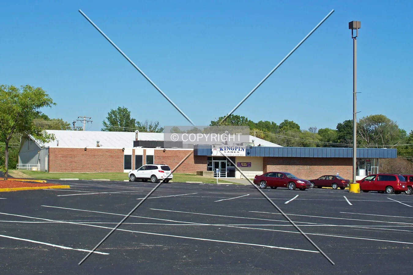 View from the southwest