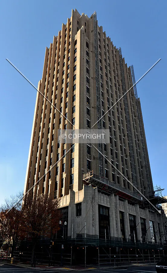 View from the southeast at 9th and Hamilton Streets