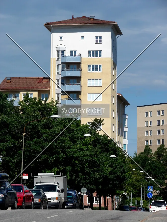 View from the southeast